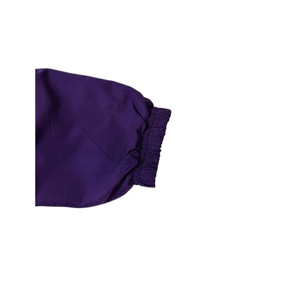 Athletech Womens‎ Lightweight Purple Zip-Up Jacket Smocked Accents Size XL - Picture 15 of 15